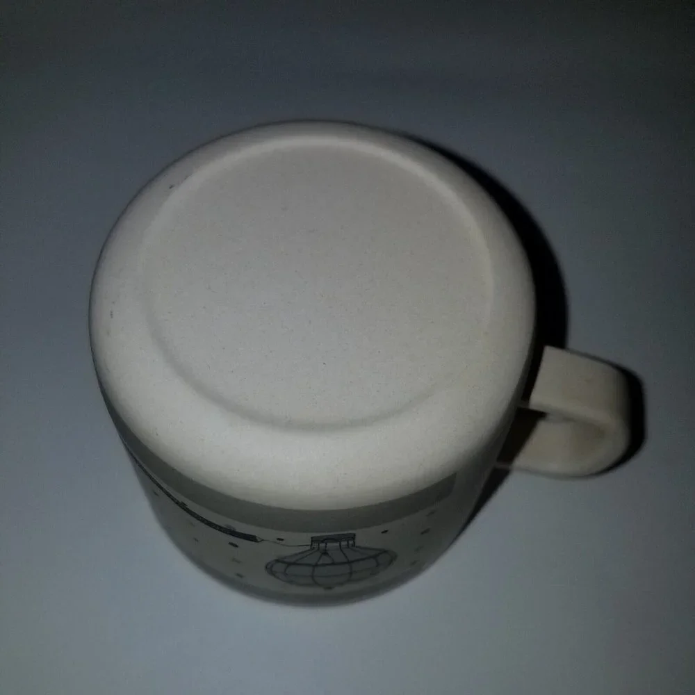 Hot Air Balloon Mug Cup Divided Plate Baby Toddler Child Up Up And Away Set Lot